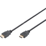 Digitus Cavo di collegamento HDMI ad alta velocità, con Ethernet, Full HD 1080i/p Nero