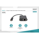 Digitus DN-3027, Adattatore Nero
