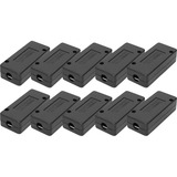 Digitus Modulo di collegamento CAT 7, schermato, 10 pezzi, Connessione Nero