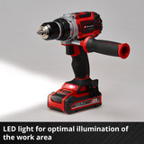 EINHELL Avvitatore professionale a batteria TP-CD 18/60 Li BL - Solo, 18 Volt, Trapano avvitatore rosso/Nero