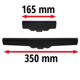 EINHELL Set di ugelli BRILLIANTO, per pulitori di finestre, Ugello Nero