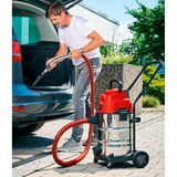EINHELL TE-VC 36/30 Li S-Solo 30 L Aspiratore a cilindro Secco e bagnato Sacchetto per la polvere rosso/Argento, Aspiratore a cilindro, Secco e bagnato, Sacchetto per la polvere, 30 L, Filtro, 76 dB