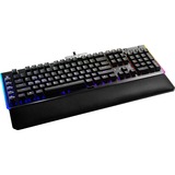 EVGA Z20 tastiera USB Tedesco Nero, Tastiera da gioco Nero, Full-size (100%), USB, Interruttore a chiave meccanica, LED RGB, Nero
