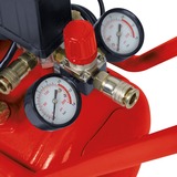 Einhell TE-AC 270/24/10 compressore ad aria 1800 W 270 l/min rosso, 270 l/min, 10 bar, 1800 W, 26,9 kg