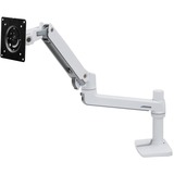 Ergotron LX Series 45-490-216 supporto da tavolo per Tv a schermo piatto 86,4 cm (34") Bianco Scrivania bianco, 11,3 kg, 86,4 cm (34"), 75 x 75 mm, 100 x 100 mm, Regolazione altezza, Bianco