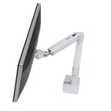 Ergotron LX Series 45-490-216 supporto da tavolo per Tv a schermo piatto 86,4 cm (34") Bianco Scrivania, Base per monitor bianco, 11,3 kg, 86,4 cm (34"), 75 x 75 mm, 100 x 100 mm, Regolazione altezza, Bianco