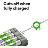 GP Batteries GPRCKCHB441U402 grigio