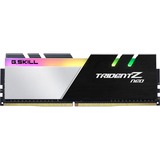 G.Skill Trident Z Neo F4-4000C18D-32GTZN memoria 32 GB 2 x 16 GB DDR4 4000 MHz Nero/Argento, 32 GB, 2 x 16 GB, DDR4, 4000 MHz