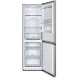 Hisense RB3N300NMCC Libera installazione 304 L Acciaio inox, Frigo / congelatore accaio, 304 L, No Frost (frigorifero), SN-T, 6 kg/24h, C, Acciaio inox
