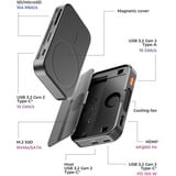 ICY BOX IB-DK4071M-CU31 USB 3.2 Gen 2 (3.1 Gen 1) Type-C Nero, Docking station SSD, SATA, M.2, USB 3.2 Gen 2 (3.1 Gen 1) Type-C, Nero, 10 Gbit/s