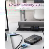 ICY BOX IB-DK4071M-CU31 USB 3.2 Gen 2 (3.1 Gen 1) Type-C Nero, Docking station SSD, SATA, M.2, USB 3.2 Gen 2 (3.1 Gen 1) Type-C, Nero, 10 Gbit/s