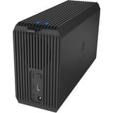 ICY BOX IB-RD3720-CU3, Custodia RAID Nero