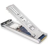 Icy Dock MB840TP-B contenitore di unità di archiviazione Box esterno SSD Alluminio, Nero M.2, Laufwerkstrays argento, Box esterno SSD, M.2, M.2, Alluminio, Nero