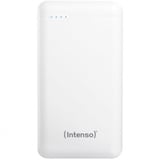 Intenso XS20000 Powerbank Zusatzakku LiPo 20000 mAh 7313552 Polimeri di litio (LiPo) Bianco bianco, 20000 mAh, Polimeri di litio (LiPo), 3,7 V, Bianco