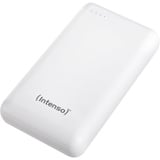 Intenso XS20000 Powerbank Zusatzakku LiPo 20000 mAh 7313552 Polimeri di litio (LiPo) Bianco bianco, 20000 mAh, Polimeri di litio (LiPo), 3,7 V, Bianco
