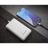 Intenso XS20000 Powerbank Zusatzakku LiPo 20000 mAh 7313552 Polimeri di litio (LiPo) Bianco bianco, 20000 mAh, Polimeri di litio (LiPo), 3,7 V, Bianco