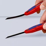 KNIPEX 9010165 BK, Coltello di tappeto rosso/Blu