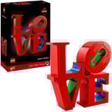 LEGO ART 31214 LOVE, Modellino da Costruire Scultura Pop di Robert Indiana, Hobby Creativo per Adulti, Regalo Donna o Uomo, Giochi di costruzione Modellino da Costruire Scultura Pop di Robert Indiana, Hobby Creativo per Adulti, Regalo Donna o Uomo, Set da costruzione, 18 anno/i, Plastica, 791 pz, 1,5 kg