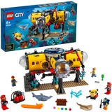 LEGO City Base per esplorazioni oceaniche, Giochi di costruzione Set da costruzione, 6 anno/i, 497 pz, 955 g