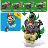 LEGO Super Mario Principe Florian e Bowser castello, Giochi di costruzione Set da costruzione, 9 anno/i, Plastica, 1251 pz, 1,9 kg