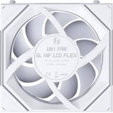 Lian Li UNI FAN SL-INF LCD FLEX 120 Wireless, Ventola bianco