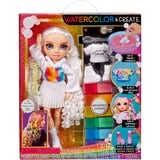 MGA Entertainment Rainbow High WaterColor & Create Dolls- Purple Eyes, Bambola Rainbow High WaterColor & Create Dolls- Purple Eyes, Bambola alla moda, Femmina, 4 anno/i, Colori assortiti