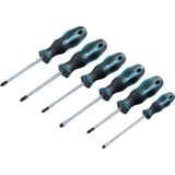 Makita Set di cacciaviti 6 pezzi, Cacciavite Nero/Blu