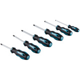 Makita Set di cacciaviti 6 pezzi, Cacciavite Nero/Blu