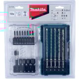 Makita Set di punte e inserti SDS Plus, 18 pezzi, Trapano & Set di bit 
