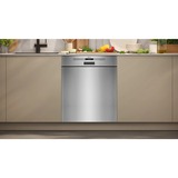 Neff S125ECS15E lavastoviglie Sottopiano 14 coperti acciaio inox satinato, Sottopiano, Dimensione massima (60 cm), Acciaio inox, Acciaio inox, Pulsanti, 1,75 m