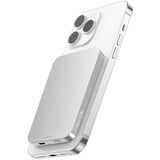 Nevox Wireless Magnetic POWERBANK QI2 - 5000mah argento/Bianco