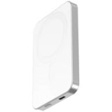 Nevox Wireless Magnetic POWERBANK QI2 - 5000mah argento/Bianco