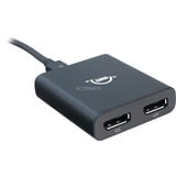 OWC Adattatore Thunderbolt 3/2x DisplayPort Nero