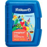 Pelikan 622415 composto per ceramica e modellazione Argilla da modellare Nero, Blu, Marrone, Verde, Arancione, Rosso, Viola, Bianco, Giallo 300 g 1 pezzo(i) Argilla da modellare, Nero, Blu, Marrone, Verde, Arancione, Rosso, Viola, Bianco, Giallo, 1 pezzo(i), 9 colori, 3 anno/i, Ragazzo/Ragazza