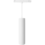 Philips Hue Lampadario cilindrico Perifo bianco, Philips Hue White and Color ambiance Lampadario cilindrico Perifo, Luce a sospensione intelligente, Bluetooth, Bianco, LED integrato, Metallo, Bianco