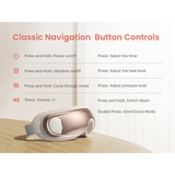 Renpho Dispositivo per massaggio occhi Eyeris 3, Dispositivo di massaggio Oro rosa