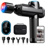 Renpho Power+ Thermacool Massage Gun, Dispositivo di massaggio Nero