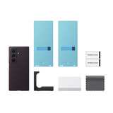 Samsung Custodia Magnetica in Carbonio, Custodia per telefono rosso scuro