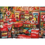 Schmidt Spiele Coca Cola - Negozio Nostalgia, Puzzle 