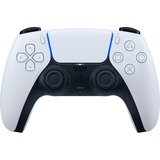 Sony Controller wireless DualSense, Gamepad bianco/Nero, Gamepad, PlayStation 5, Pulsante Indietro, Pulsante di cancellazione della memoria, Pulsante Menu, Pulsante Opzioni,..., Analogico/Digitale, Rosso/Verde/Blu, Wireless