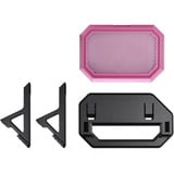 Thermaltake Kit supporto telaio per The Tower 600 Bubble Pink, Stand Nero/Rosa