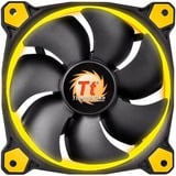 Thermaltake Riing 14 Case per computer Ventilatore 14 cm Nero, Giallo Nero/Giallo, Ventilatore, 14 cm, 1400 Giri/min, 28,1 dB, 51,15 pdc/min, Nero, Giallo