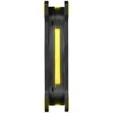 Thermaltake Riing 14 Case per computer Ventilatore 14 cm Nero, Giallo Nero/Giallo, Ventilatore, 14 cm, 1400 Giri/min, 28,1 dB, 51,15 pdc/min, Nero, Giallo