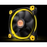 Thermaltake Riing 14 Case per computer Ventilatore 14 cm Nero, Giallo Nero/Giallo, Ventilatore, 14 cm, 1400 Giri/min, 28,1 dB, 51,15 pdc/min, Nero, Giallo