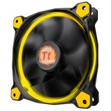 Thermaltake Riing 14 Case per computer Ventilatore 14 cm Nero, Giallo, Ventola Nero/Giallo, Ventilatore, 14 cm, 1400 Giri/min, 28,1 dB, 51,15 pdc/min, Nero, Giallo