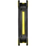 Thermaltake Riing 14 Case per computer Ventilatore 14 cm Nero, Giallo, Ventola Nero/Giallo, Ventilatore, 14 cm, 1400 Giri/min, 28,1 dB, 51,15 pdc/min, Nero, Giallo
