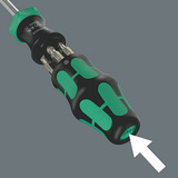 Wera Set di punte Kraftform Compatto 27 RA 2, Set di bit Nero/Verde