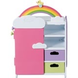ZAPF Creation BABY born Rainbow Wardrobe, Bambole mobili BABY born Rainbow Wardrobe, Guardaroba per bambola, 3 anno/i, Batterie richieste, Effetti della luce