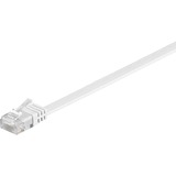 goobay 93361 cavo di rete Bianco 5 m Cat5e U/UTP (UTP) bianco, 5 m, Cat5e, U/UTP (UTP), RJ-45, RJ-45