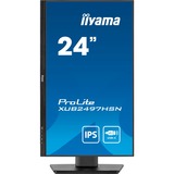 iiyama XUB2497HSN-B2, Monitor LED Nero (opaco)